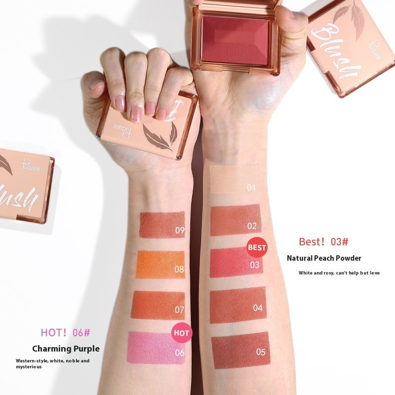 Pudaier Matte Monochrome Blush Brightening Skin Tone