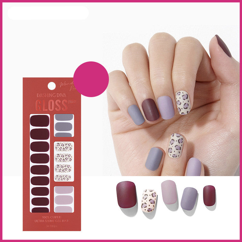 Dashing Diya Gloss Nail Art Nail Sticker Patch Star Same Style No-Bake Wearing Nail Polish