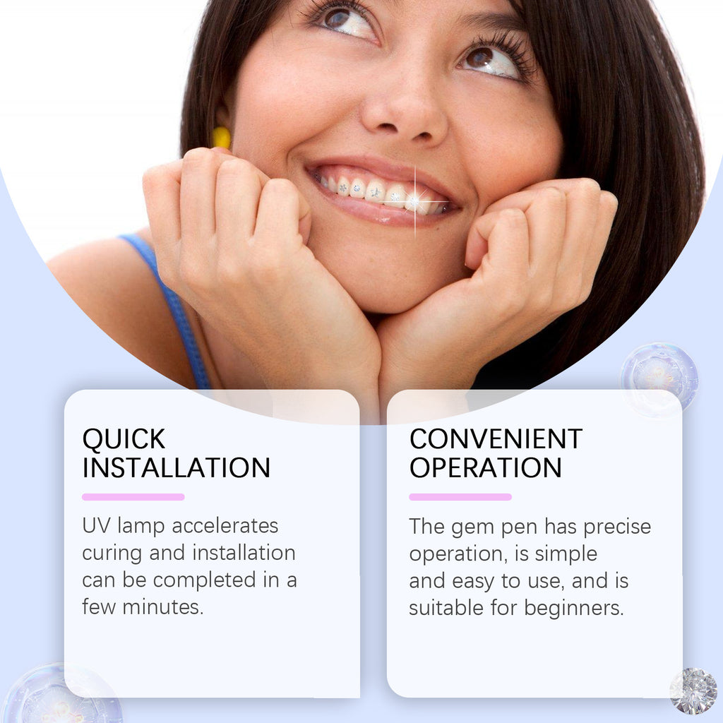 DIY Fashion Teeth Decoration Beauty Suit