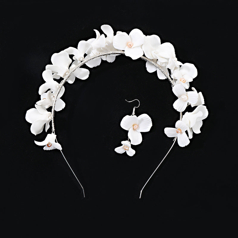 Crown Hair Accessories Handmade Ceramic