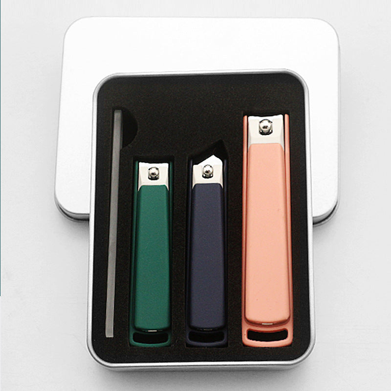 Beveled Nail Clippers Glass Sharpening Nail