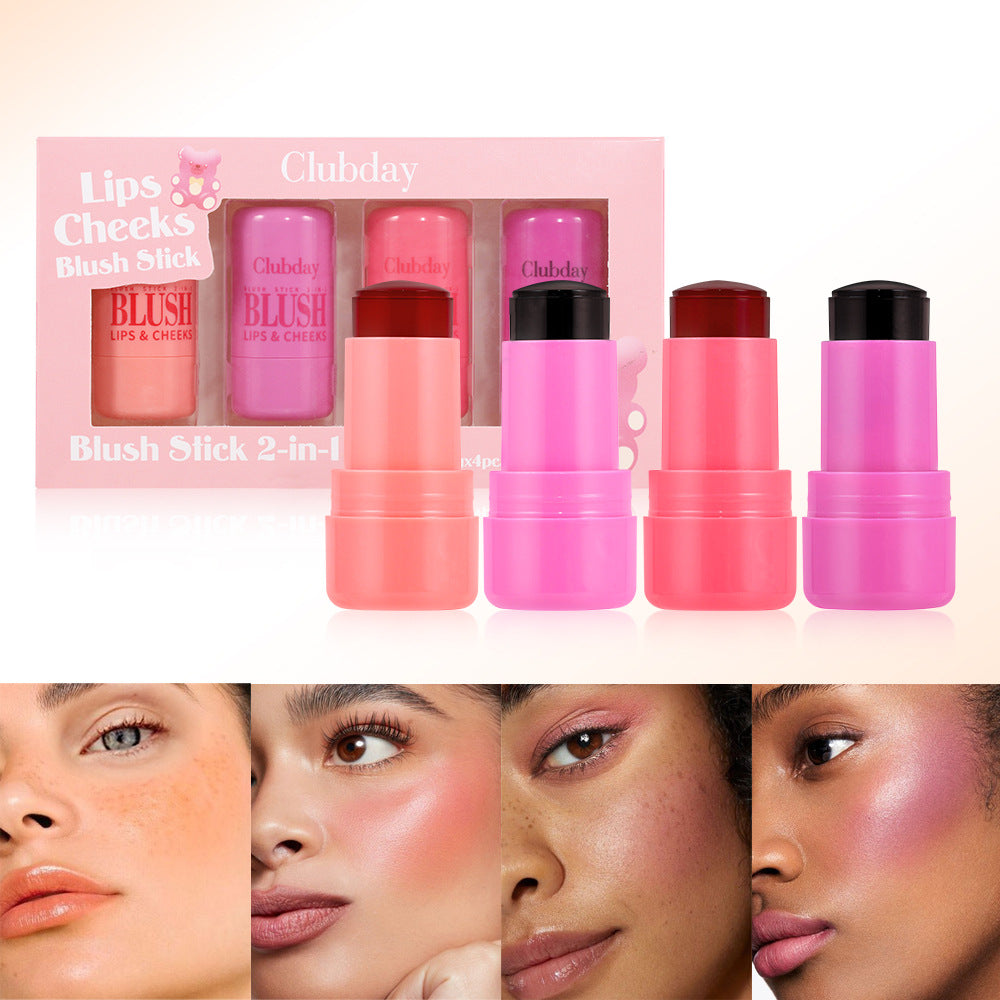 Clubday Jelly Blush Suit Bouncy Nourishing Moisturizing Matte Rouge