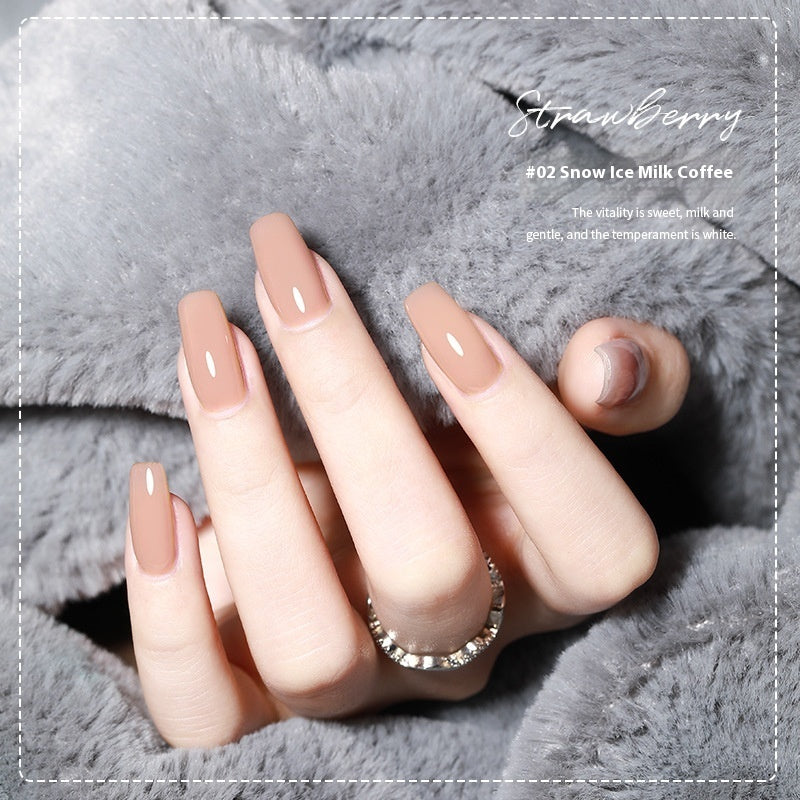 Annies Ice Transparent Nude Color Gel Nail Polish All-match