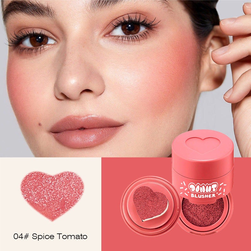 Donut Blusher Love Air Cushion Liquid Blush Natural Nude Makeup