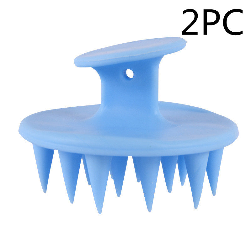 Massage Silicone Shampoo Brush To Clean Hair Comb