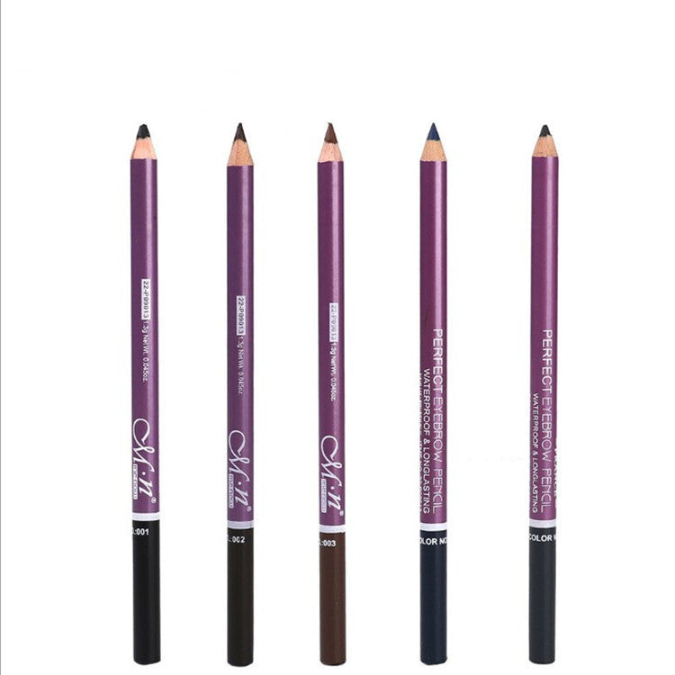 Not Easy To Smudge Hard Tip Eyebrow Pencil With Comb