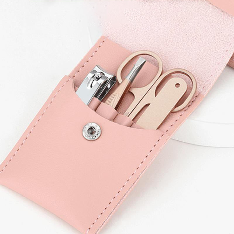 Nail Scissors Set Girls Cute Home Adult Practical Portable  Manicure Nail Clippers Tool