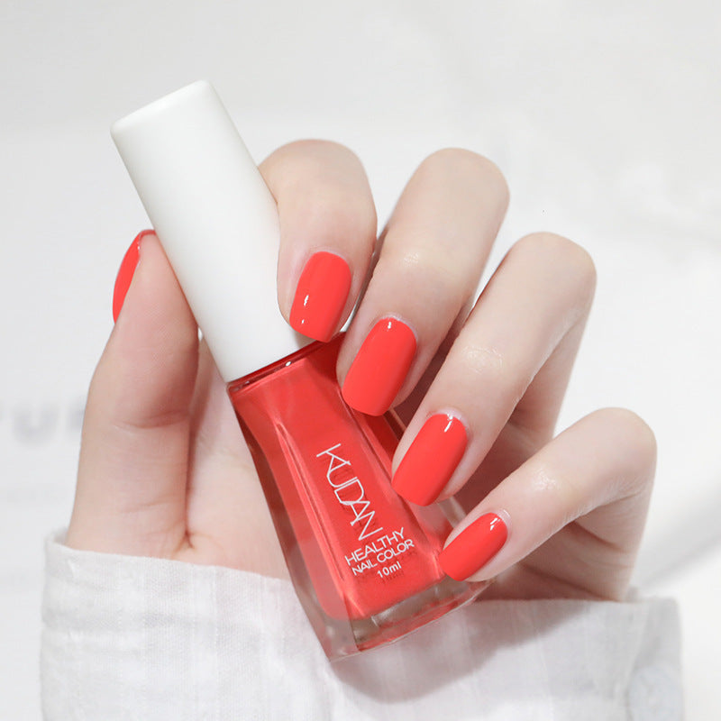 Kudan Water-based Odorless Peel-off No-bake Fast-drying Clear Nail Polish