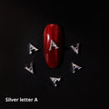 Nail Crystal LZ Personality 26 Letters Alloy Ornament