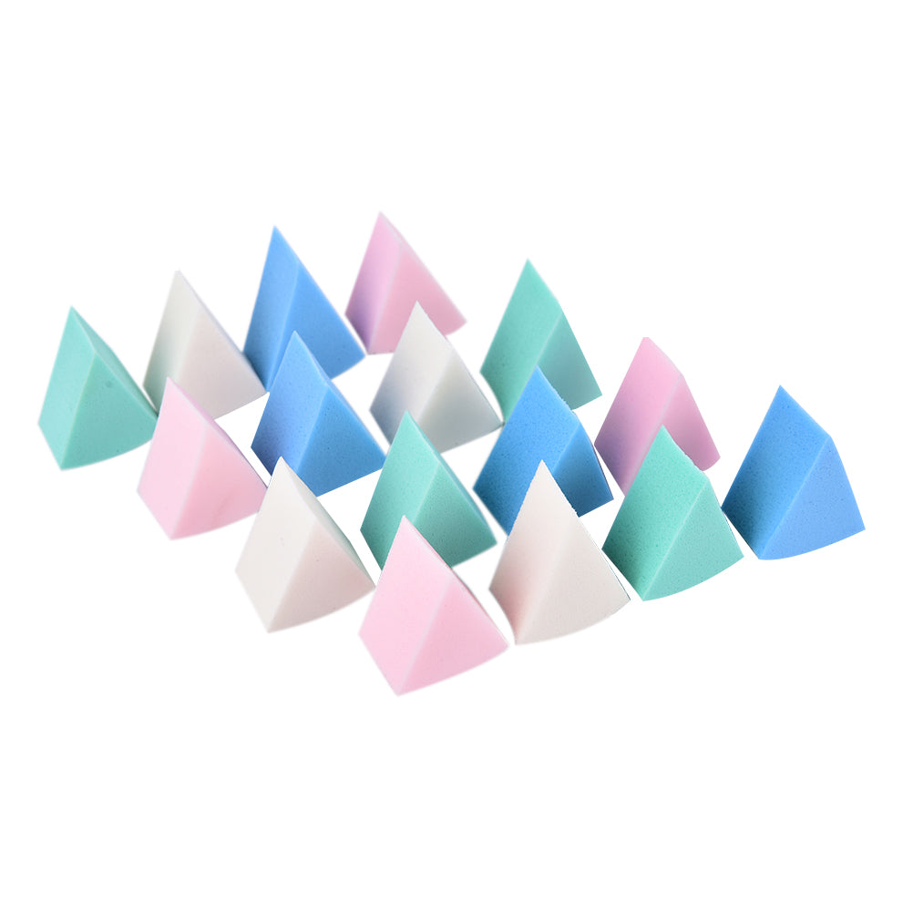Round Wet And Dry Eight-cut Powder Puff Triangle Foundation Makeup Sponge