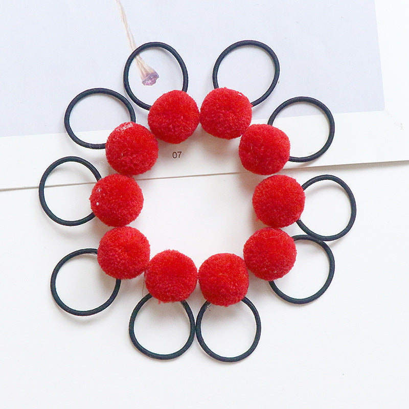 Children's Colored Hairball Headband