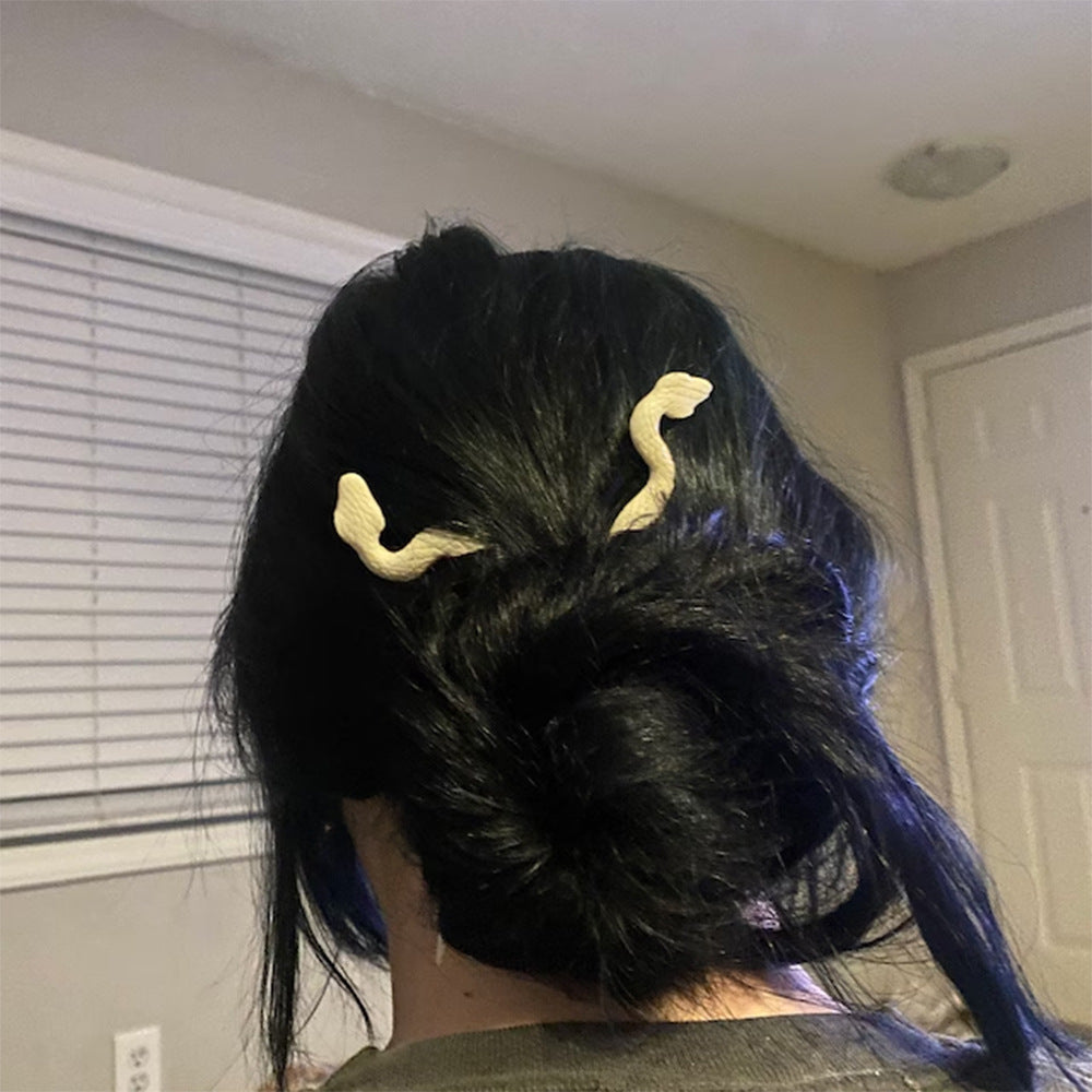 Simple Hair Clasp New Dark Goth Headdress
