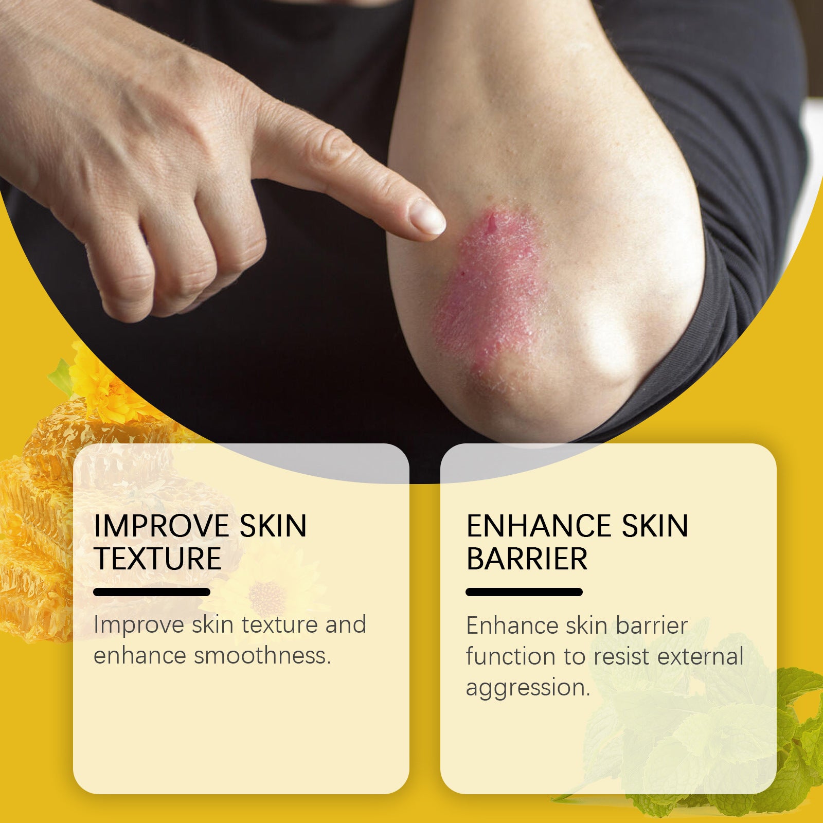 Hydrating Mild Massage Smear Skin Neck Cream