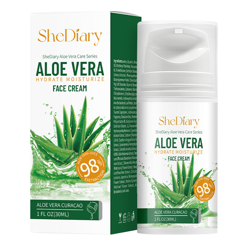 Plant Aloe Cream Suit Moisturizing