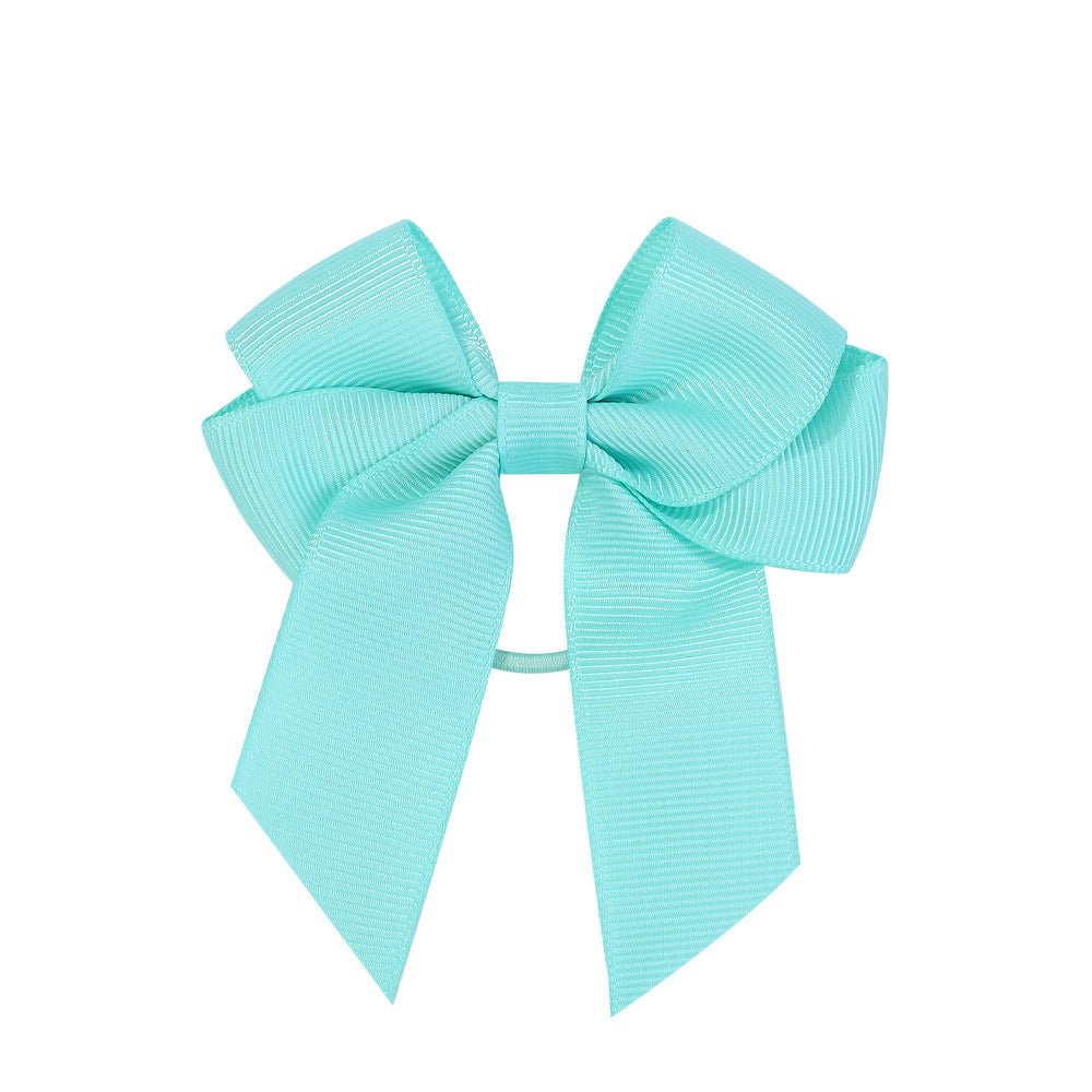 Handmade Baby Double-layer Polyester Ribbon Satin Bow Children's Hair Clip Accessories