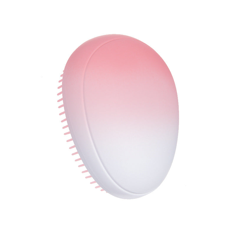Portable Shun Massage Small Solid Color Cute Hairdressing Comb