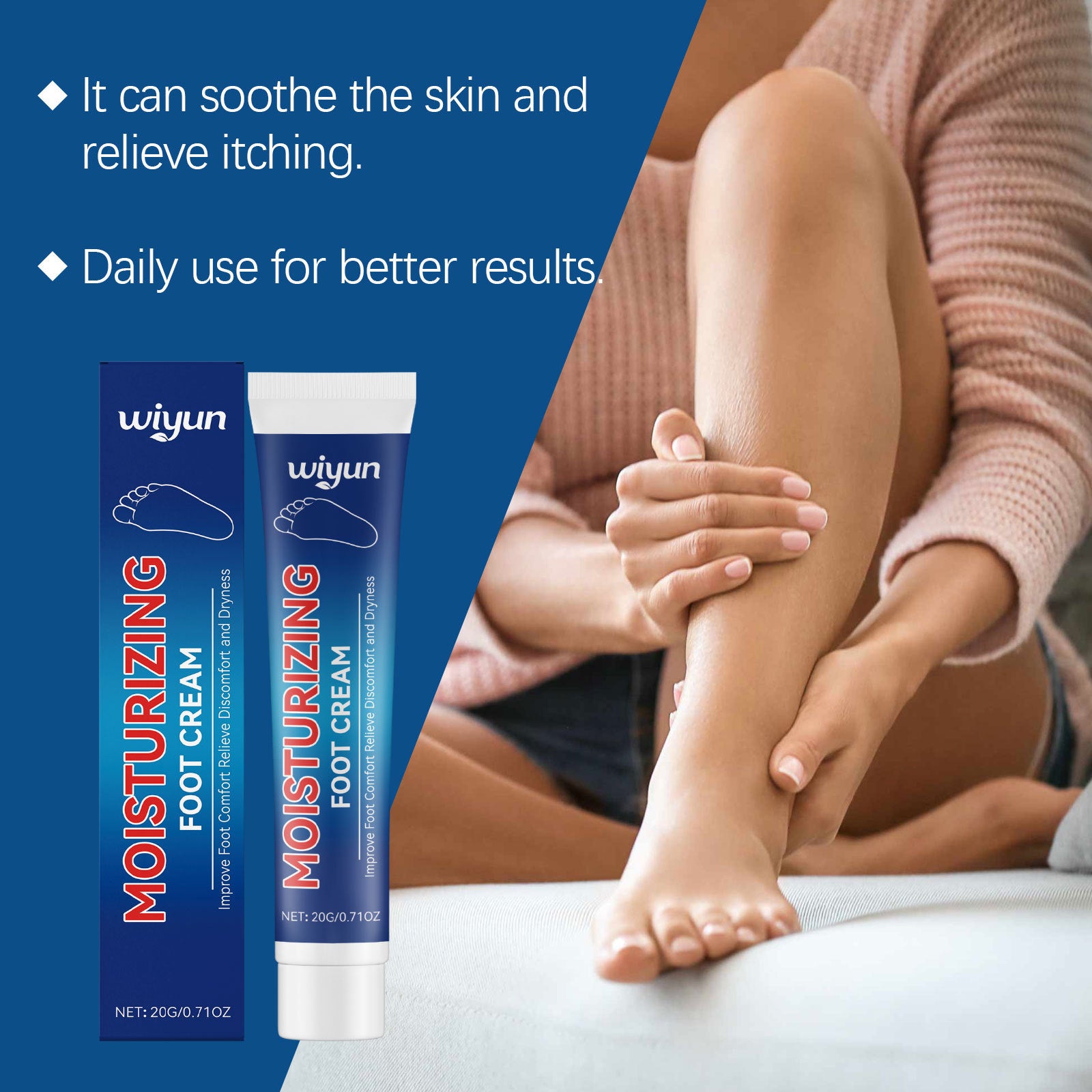 Soothing And Moisturizing Foot Cream