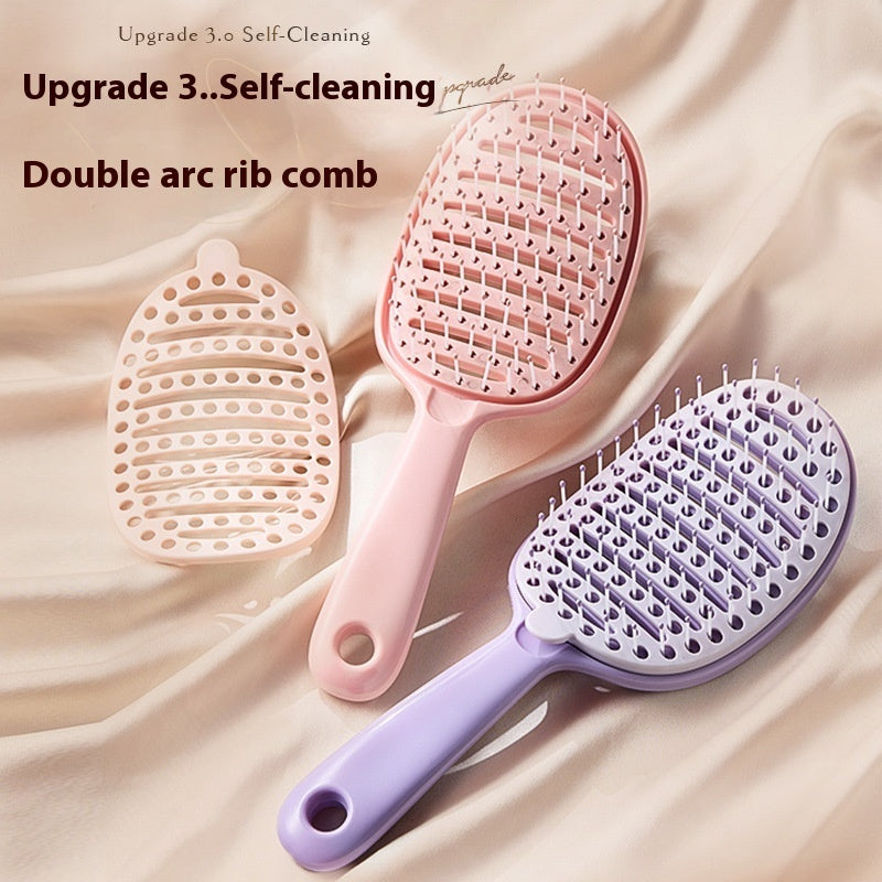 Self-cleaning Vent Comb Wet And Dry Portable Massage Comb