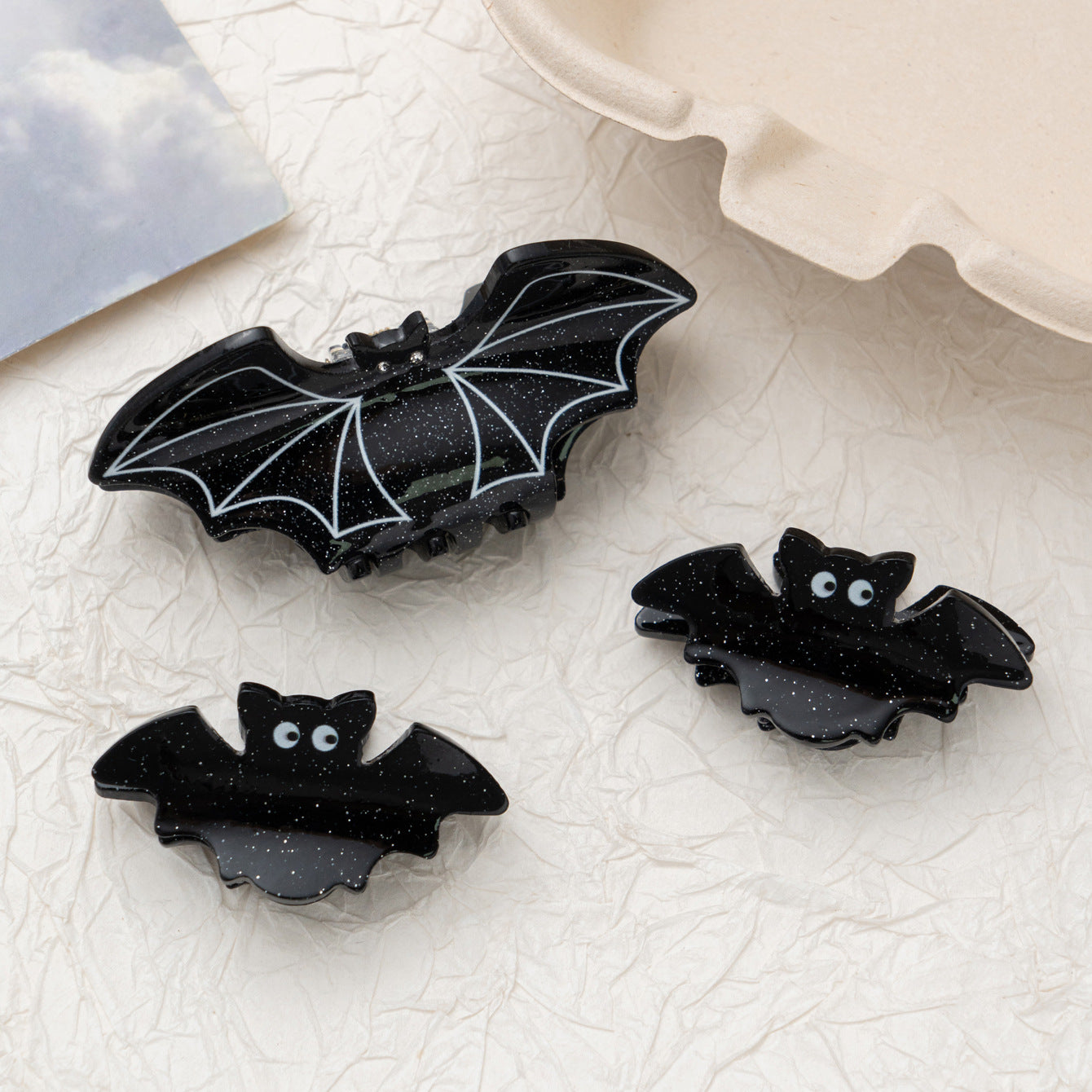 Halloween Element Cute Size Bat Grip Female