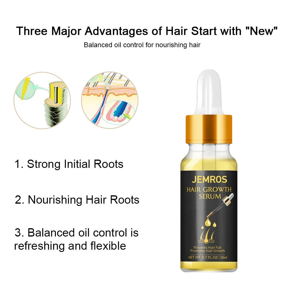 Jemros Hair Growth Essential Oils Hair Growth Liquid Hair Care Essential Oils