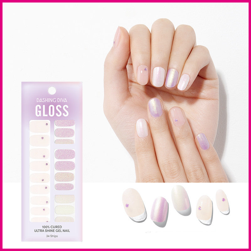 Dashing Diya Gloss Nail Art Nail Sticker Patch Star Same Style No-Bake Wearing Nail Polish