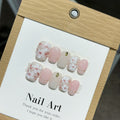 Handmade Nail Art Stickers To Create A Refined Complexion-enhancing And Elegant Look