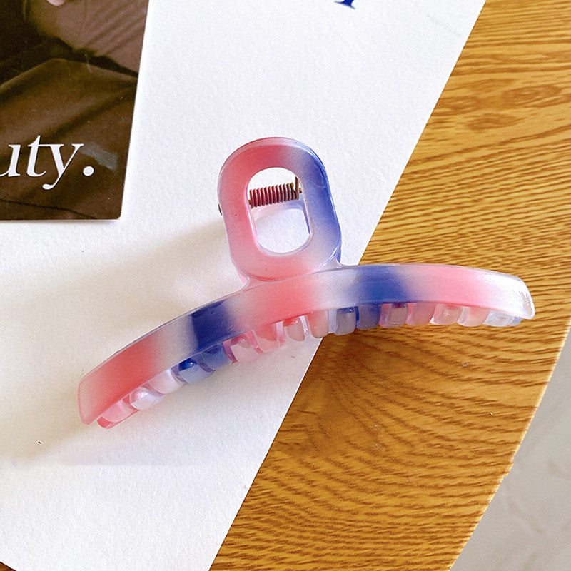 Large Keel Barrette Back Hair Shark