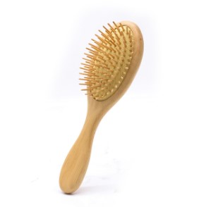 Shunfa Double Color Bamboo And Wood Large Plate Comb Set