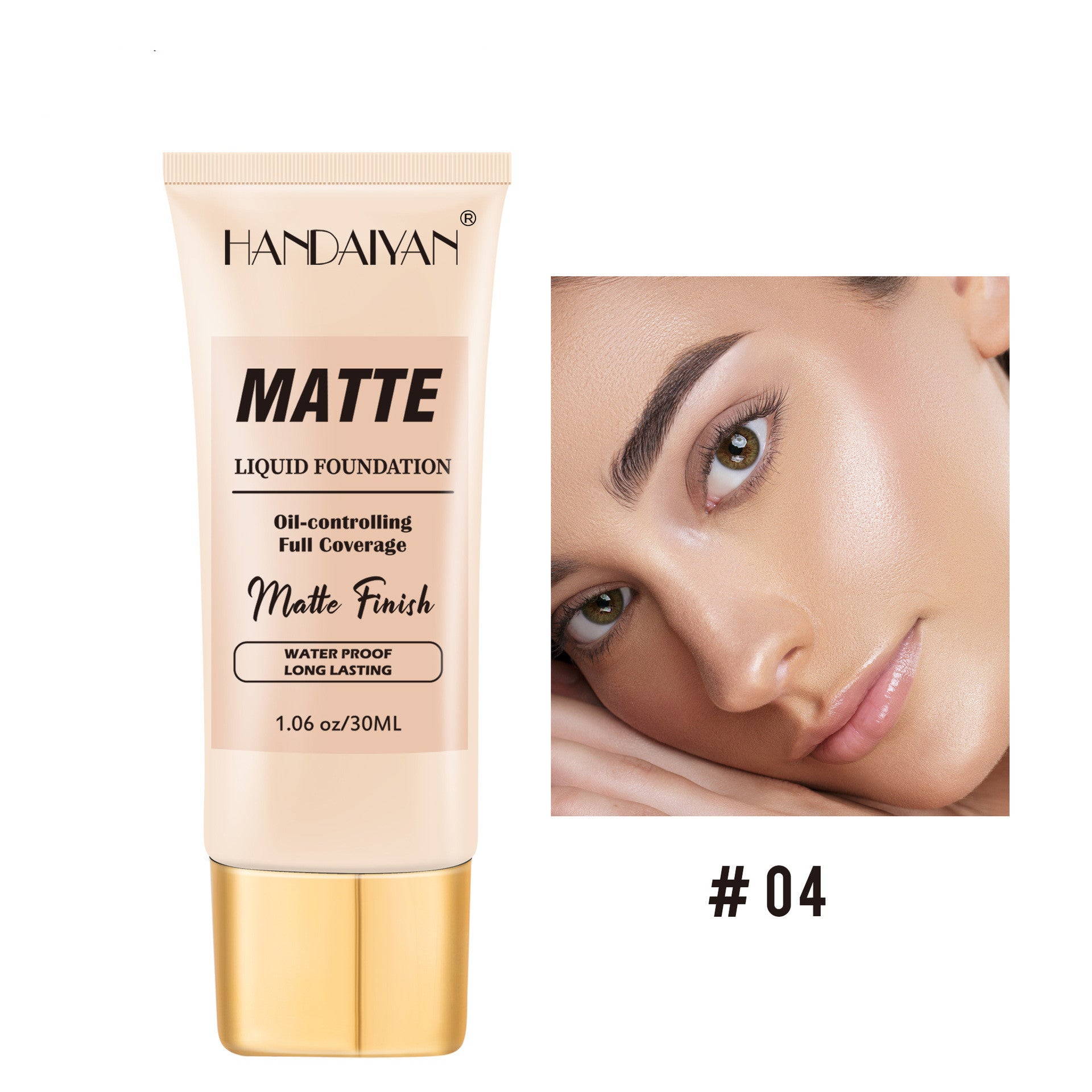 Foreign Trade Lady Concealing Foundation Long Lasting Smear-proof Makeup Invisible Pore Moisturizing