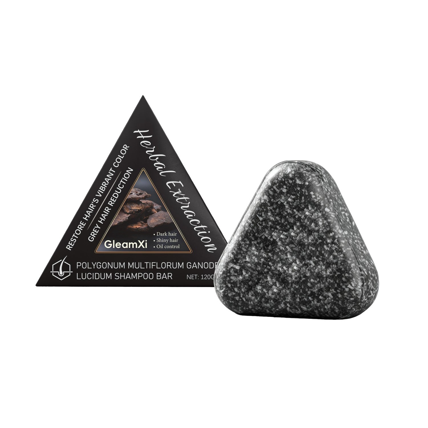 GleamXi Polygonum Multiflorum Ganoderma Lucidum Shampoo Bar