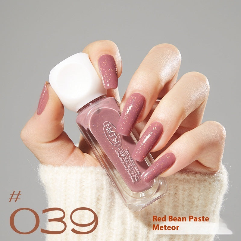 Kudan Water-based Nail Polish Peelable Quick-drying Baking-free Long-lasting Summer Macaron Popular Color