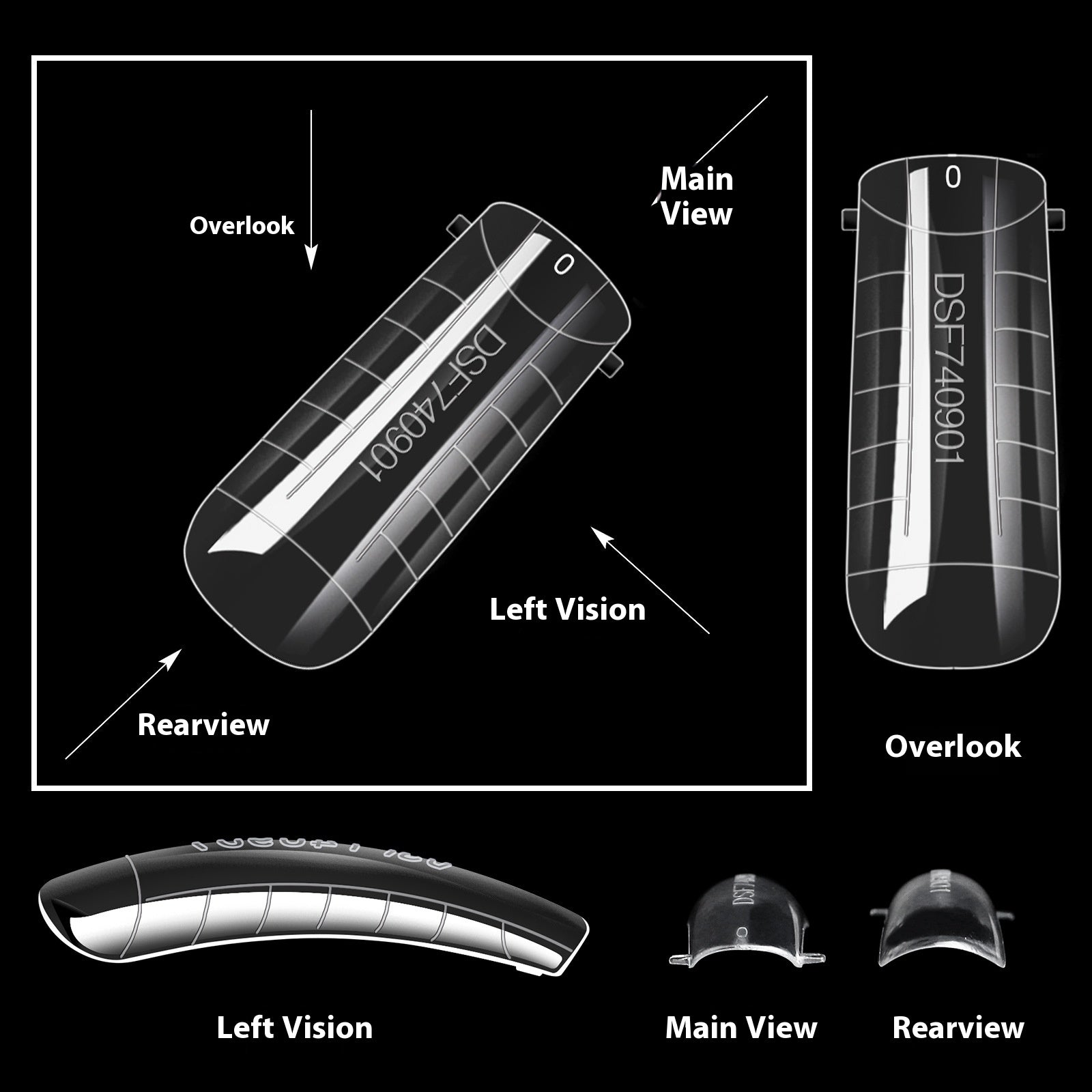 Nail Beauty Mold Crystal Extension No Paper Tray Fast Phototherapy