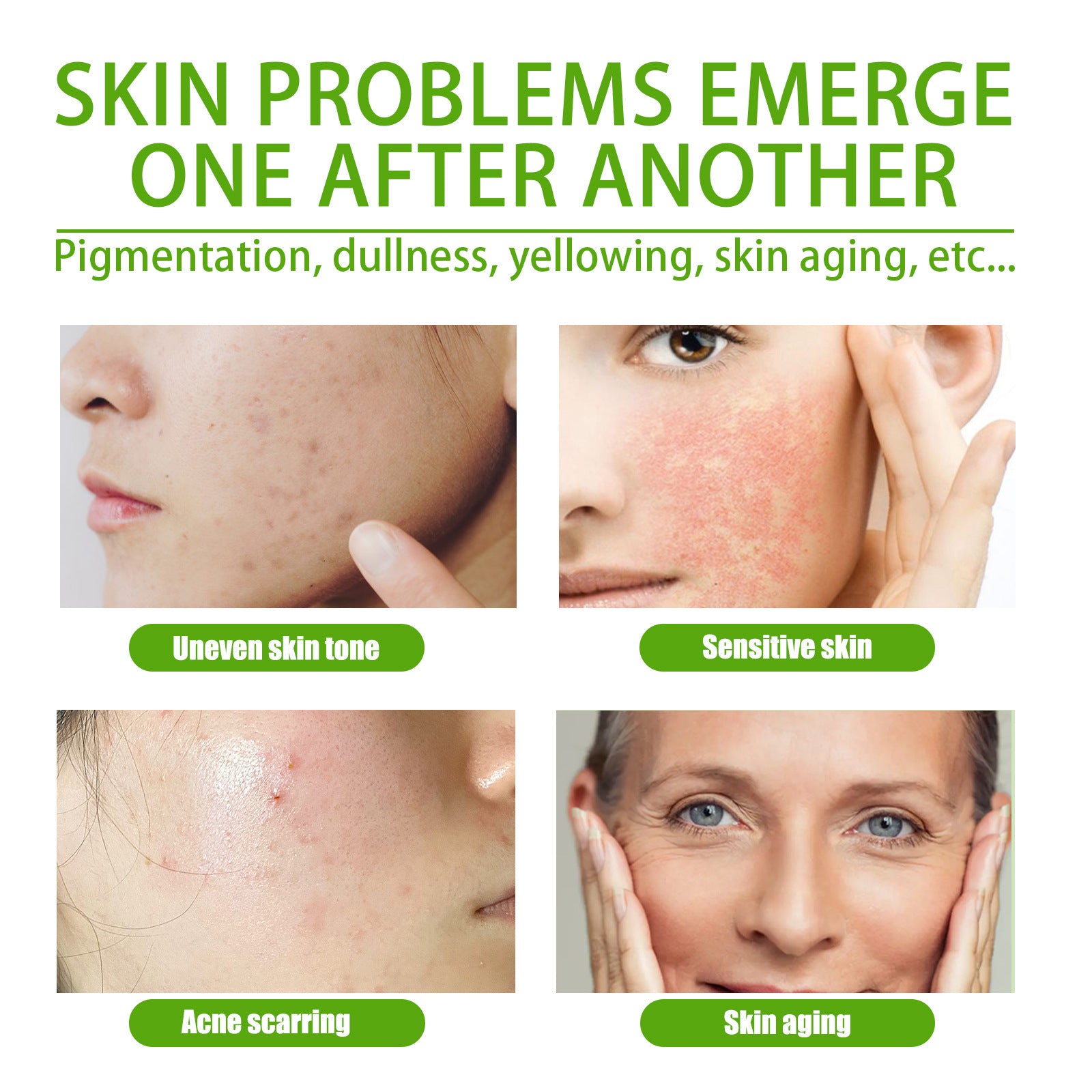 Facial Gel Cream Fade Spot Fine Lines