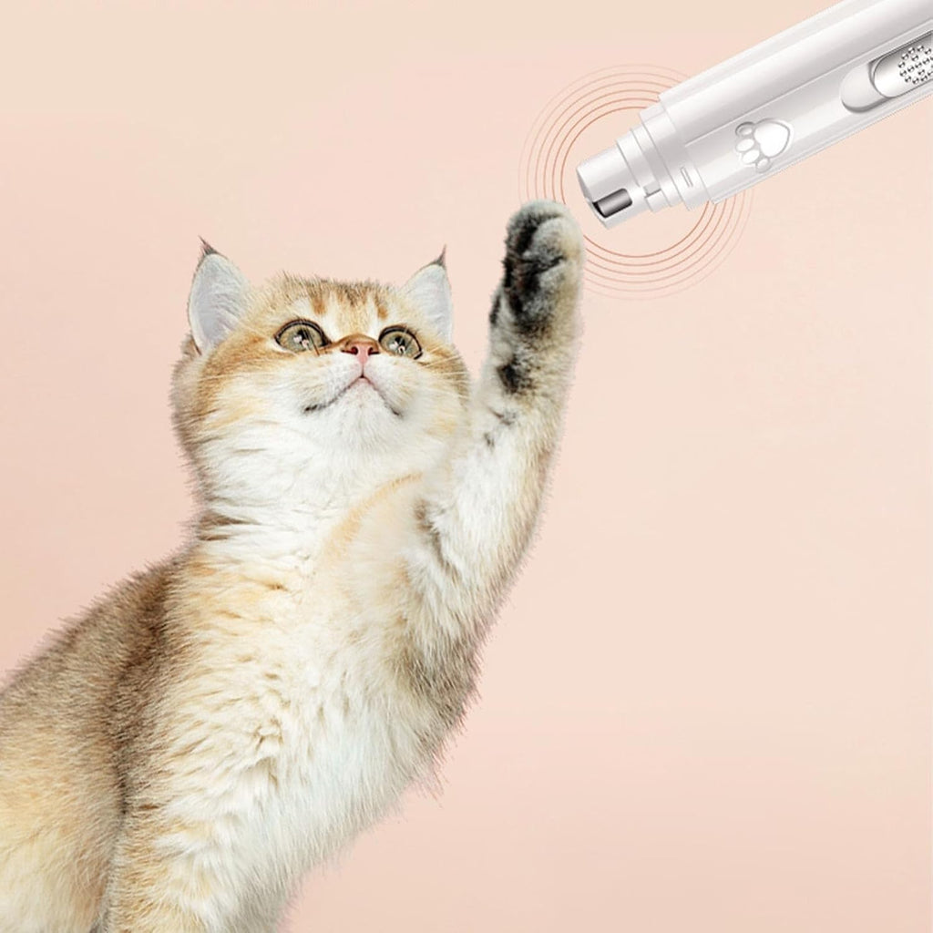 Pet Nail Sharpener Cat Electric Nail Clipper Dog Charging Nail Baby Fingernail Grinder
