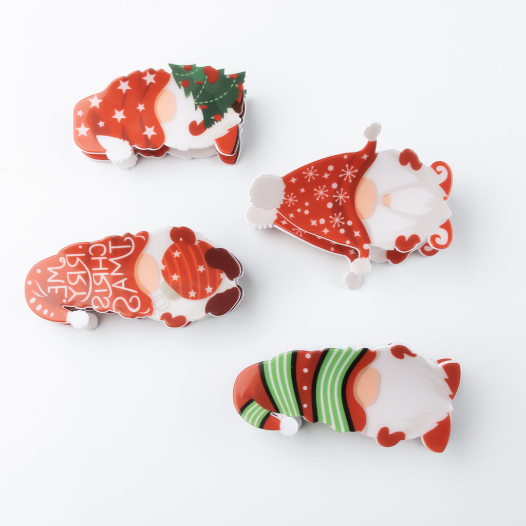 Creative Versatile Santa Claus Themed Hair Clips