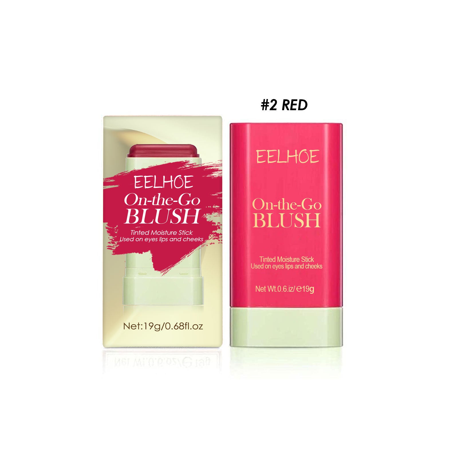 Eelhoe Brightening And Repairing Three-dimensional Highlight Delicate Waterproof Multifunctional Blush Stick