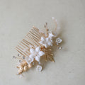 Bridal Headwear Beautiful Rhinestone Beaded Accessories Hair Comb