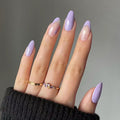 Short Round False Nail Patch