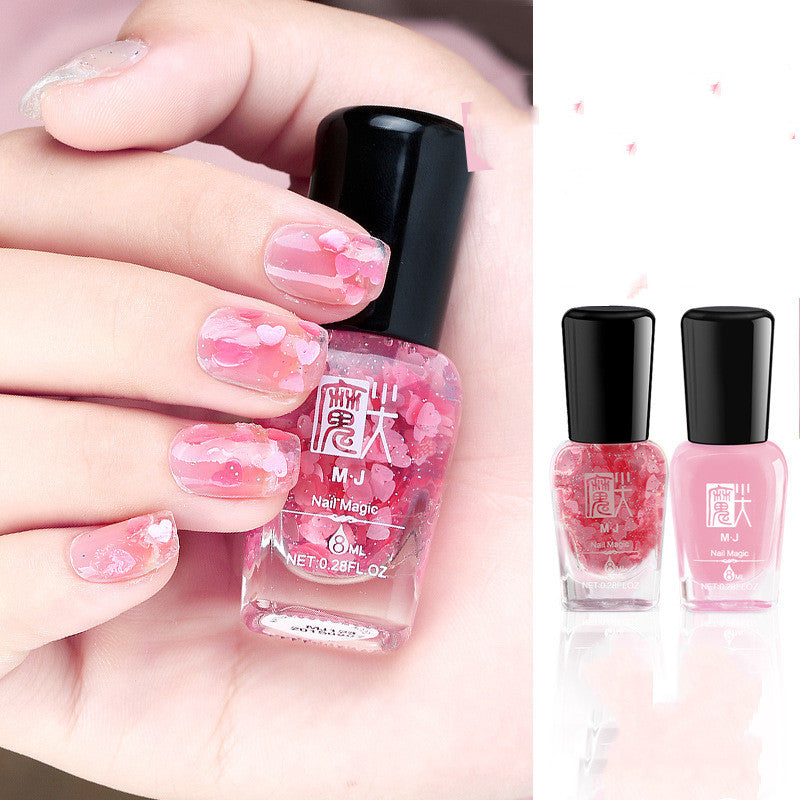 MJ Children's Nail Polish Can Peel Tearable Tasteless Transparent Pregnant Women Can Use Makeup
