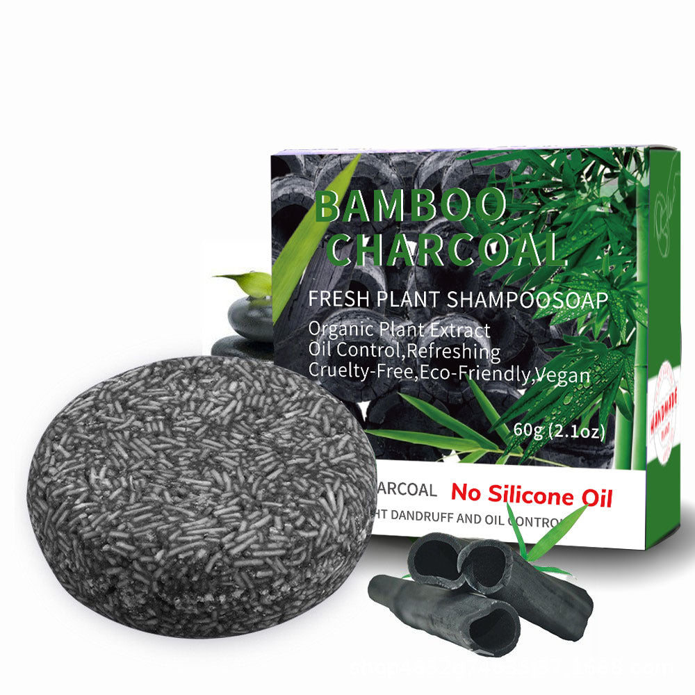 Fresh Plant Oil Control Decontamination Organic Shampoo Soap
