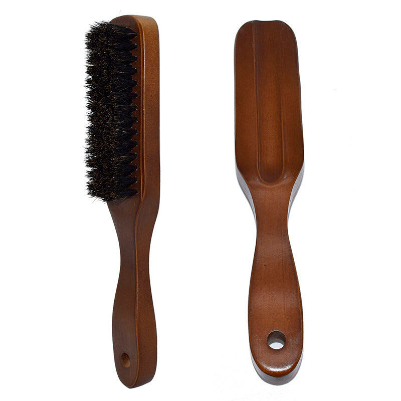 Wooden Comb Retro Facial Cleansing Brush