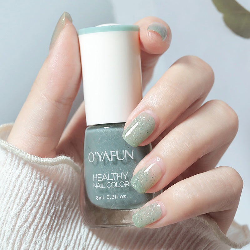 O'YAFUN Water-based Nail Polish Set, Bright Base Oil