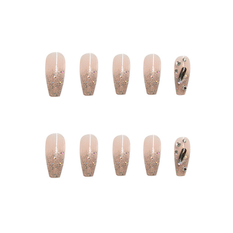 Fake Nail Wearing Removable Patch