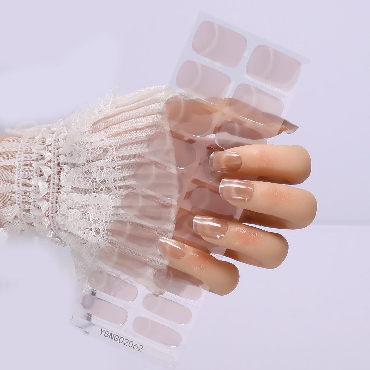 Get Nail Stickers Semi-cured Heating Lamp Nail Sticker