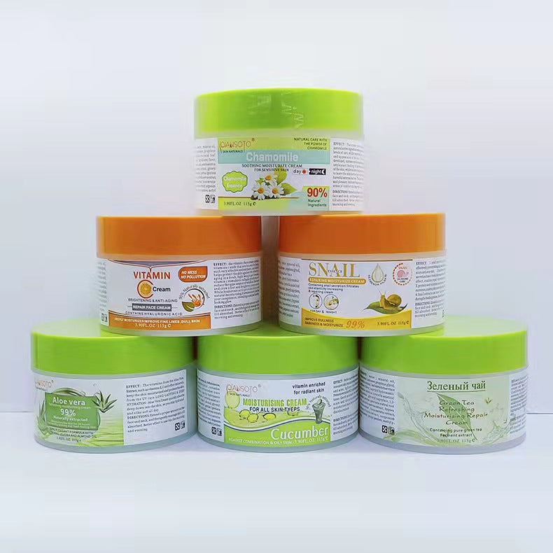 Hydrating Moisturizing Facial Cream VC Aloe Snail Nourishing Cream