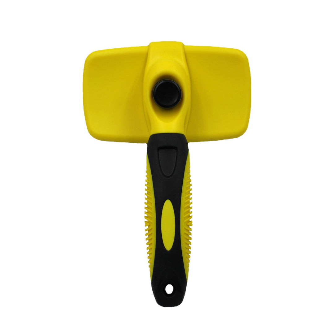 Automatic Pet Hair-pushing Comb Push-type Telescopic Needle Comb For Dogs