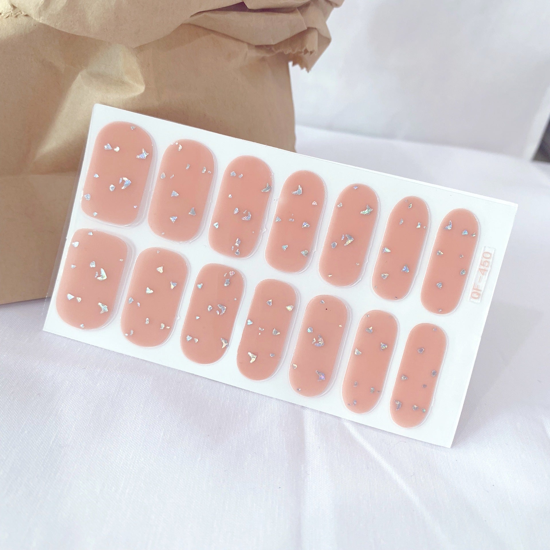 Fashion Tearable Waterproof Nail Sticker