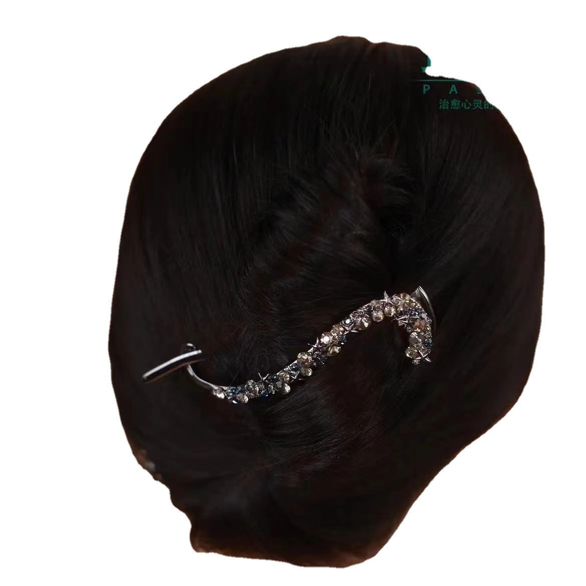 Copper Alloy Zircon Hair Ornament Star Quality Twist Clip