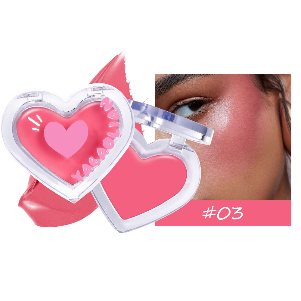 Yagaolian Blush Love Makeup Red Series Shimmer
