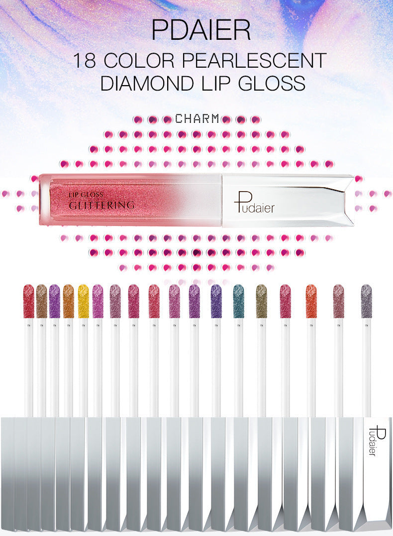 Pearly Moisturizing Lip Glaze Future Series INS Cross-borde